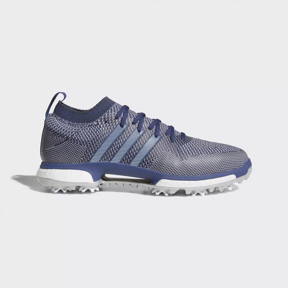 Adidas Tour360 Knit Tenis De Golf Azules Para Hombre (MX-58735)